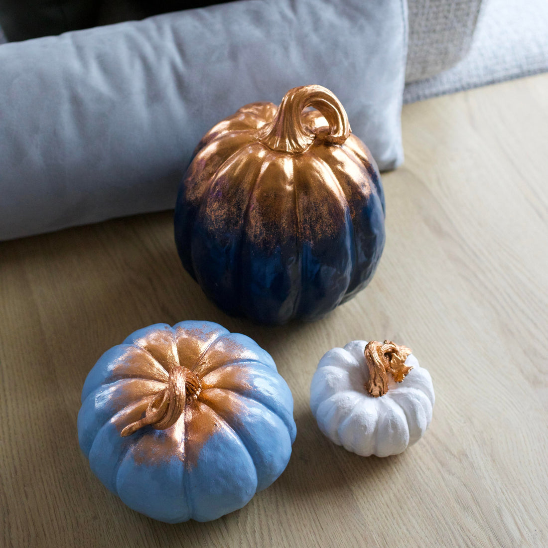 Aurora Gilded Pumpkin Trio