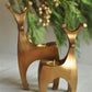 Aurora Reindeer Glow Handmade Premium Tealight Candleholder Duo