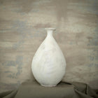 Boho Collection Desert Whisper Handmade Small Decorative Vase Off White Sand Stone Ceramic