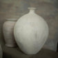 Boho Collection Desert Relic Handmade Large Decorative Vase Off White Sand Stone Clay Ceramic
