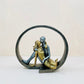 Eterna Embrace Love Circle Sculpture