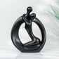 Eterna Noir Love Circle Sculpture