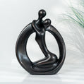Eterna Noir Love Circle Sculpture
