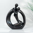 Eterna Noir Love Circle Sculpture