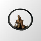 Eternal Embrace Love Circle Sculpture