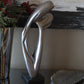 Eternal Silver Embrace Couple Sculpture