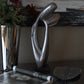 Eternal Silver Embrace Couple Sculpture
