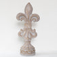 Fleuria Royale Crest Lily Emblem Sculpture