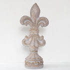 Fleuria Royale Crest Lily Emblem Sculpture