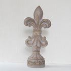 Fleuria Royale Crest Lily Emblem Sculpture