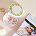 Flora Secret Hand Painted Trinket Box Trio