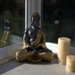Golden Tranquility Buddha Sculpture