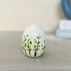 Hanami Blossom Ceramic Spring Egg Duo Sculpture Set