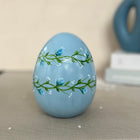 Hanami Blossom Ceramic Spring Egg Duo Sculpture Set