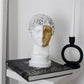 Hermes Aureate Mythic Bust Sculpture