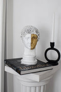 Hermes Aureate Mythic Bust Sculpture