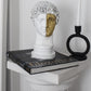 Hermes Aureate Mythic Bust Sculpture