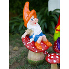 Shroomlyn Jolly Shroom Guardian Handmade Premium Garden Gnome Sculpture