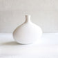 Minimal Collection Black and White Sculptural Vase Duo Handmade Ceramic