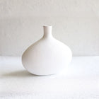 Minimal Collection Black and White Sculptural Vase Duo Handmade Ceramic