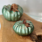 Nile Gleam Duo Glitter Pumpkin Sculpture Set