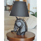 Noir Equus Freedom Table Lamp Sculpture