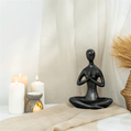 Noira Midnight Namaste Yoga Sculpture
