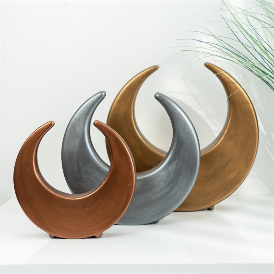 Nura Crescent Realms Triple Alem Sculpture Set