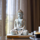 Sage Gold Tranquility Mini Buddha Sculpture