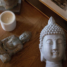 Sage Gold Tranquility Mini Buddha Sculpture